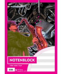 Notenblock Penig, A4, 10Bl