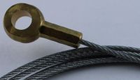 Wire rope with eyelet