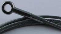 Wire rope with eyelet
