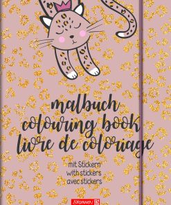 Ausmalbuch, Brunnen „Sweet Wild Cat“