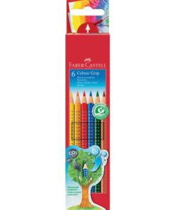 Farbstift, Faber Castell 112406, Colour Grip, 6St