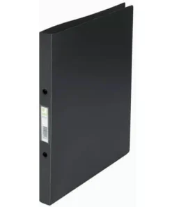 Ringbuch A4 Q-Connect, 2 Ring, schwarz
