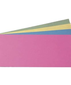 Trennstreifen Q-Connect 5059944 farbig sortiert 40St