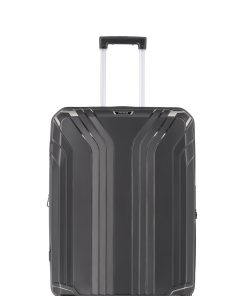Travelite ELVAA Trolley M,  Hartschale, Schwarz 4 Rollen, 76348-01