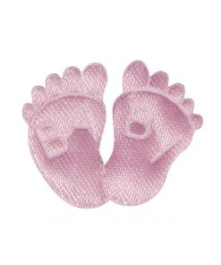 6 Babyfüße aus Stoff, 2 Farben