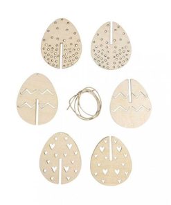 3D Holz Osterei