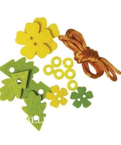 Bastelset Filzblütenarmband, Lea,