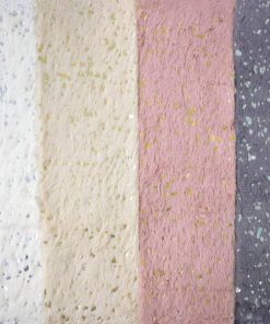 Teddyfell-Band mit Flitter, 4 Farben