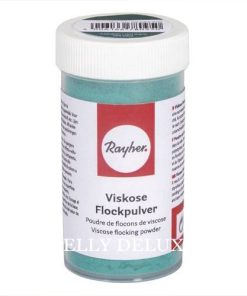 Viskose Flockpulver, 12 Farben